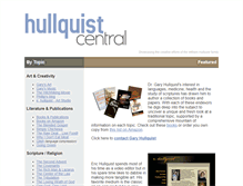 Tablet Screenshot of hullquist.com